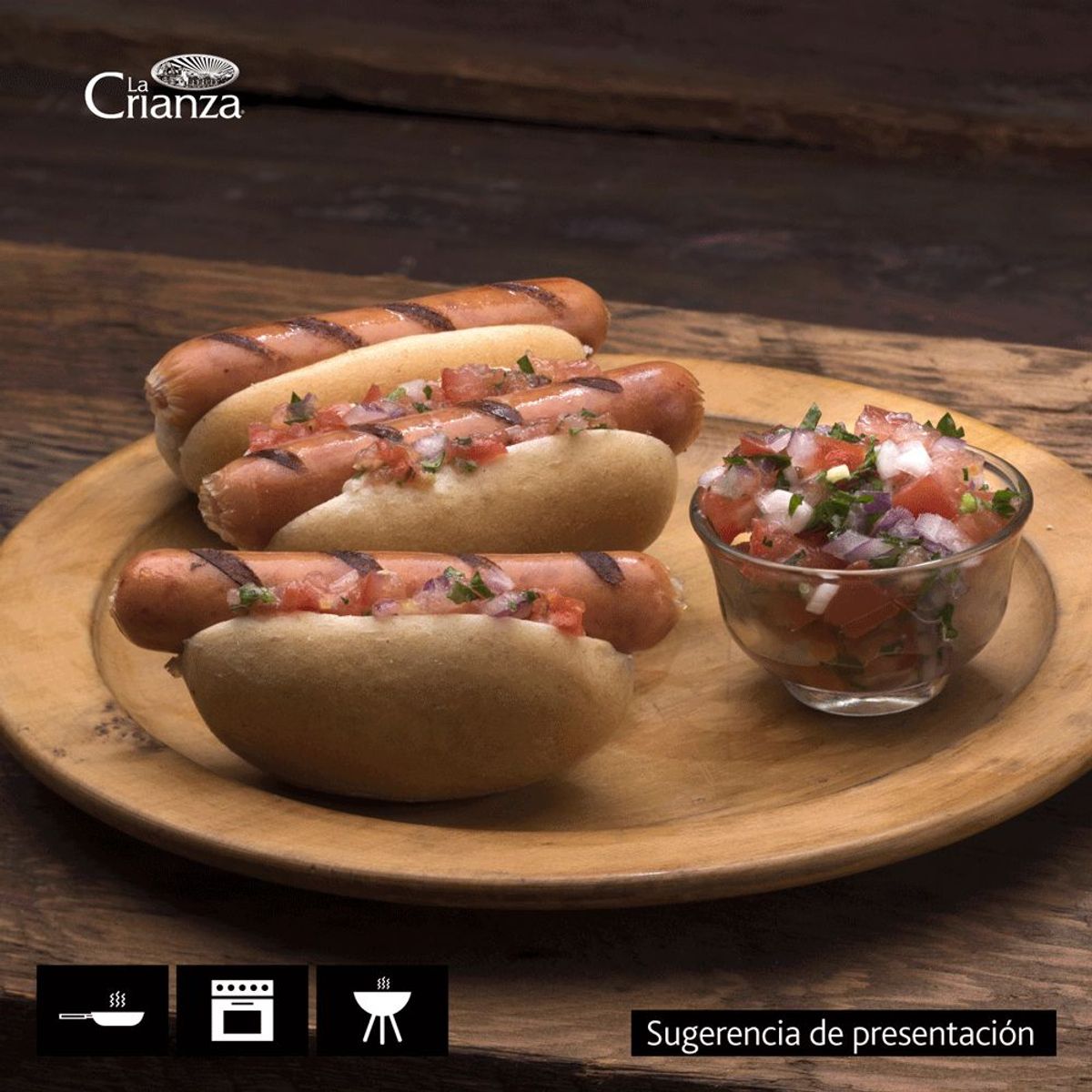 LA CRIANZA - Longanicilla al Merkén La Crianza 280 g