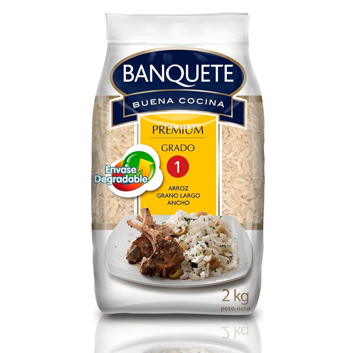 BANQUETE - Arroz G1 Grano Largo Ancho