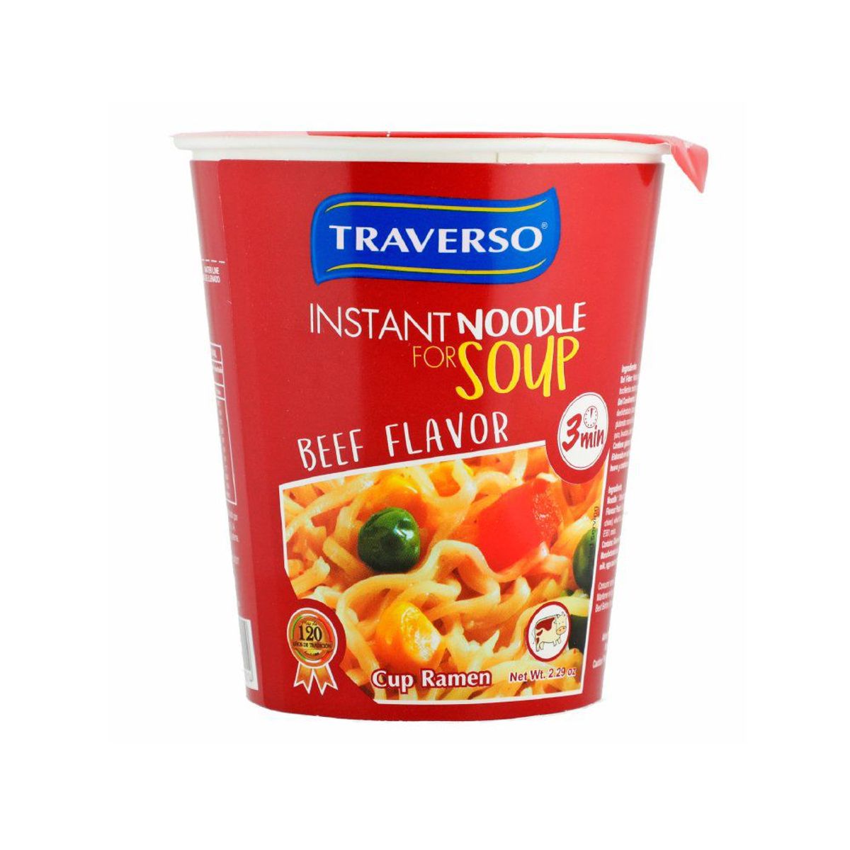 TRAVERSO - SOPA INSTANTANEA CARNE 65GRS