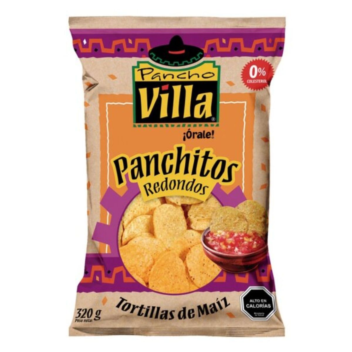 PANCHO VILLA - Tortillas de Maiz Redondas Pancho Villa 320 g