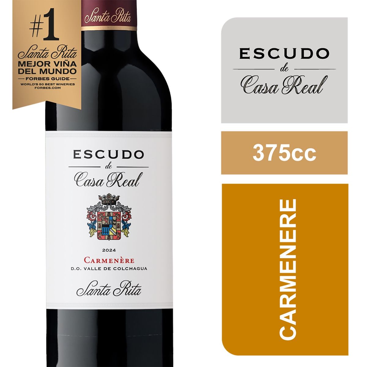 CASA REAL - Vino Tinto Carmenere Premium