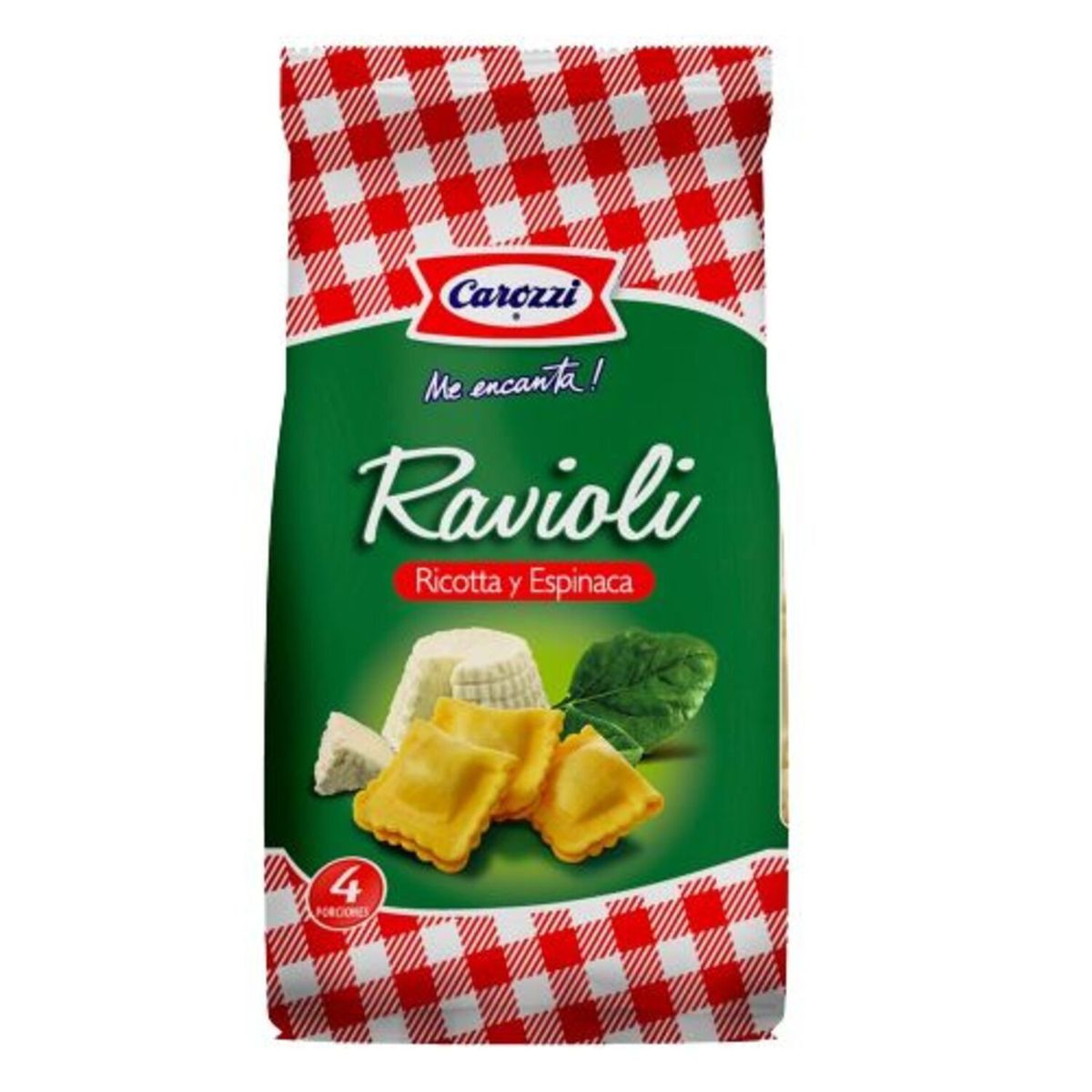 CAROZZI - RAVIOLI RICOTTA ESPINACA 400 GRS