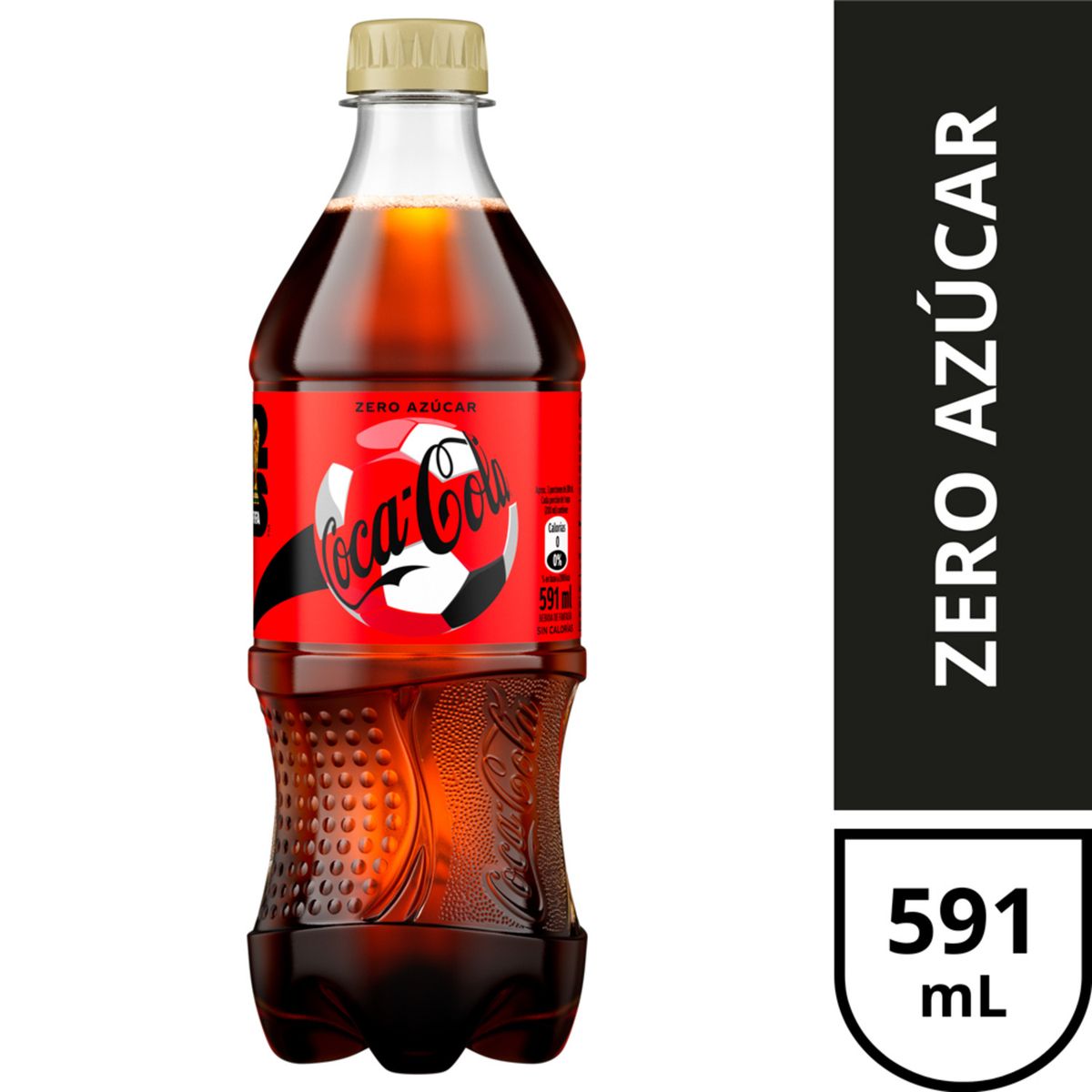 COCA COLA - Bebida Coca Cola Zero Azúcar 591 ml