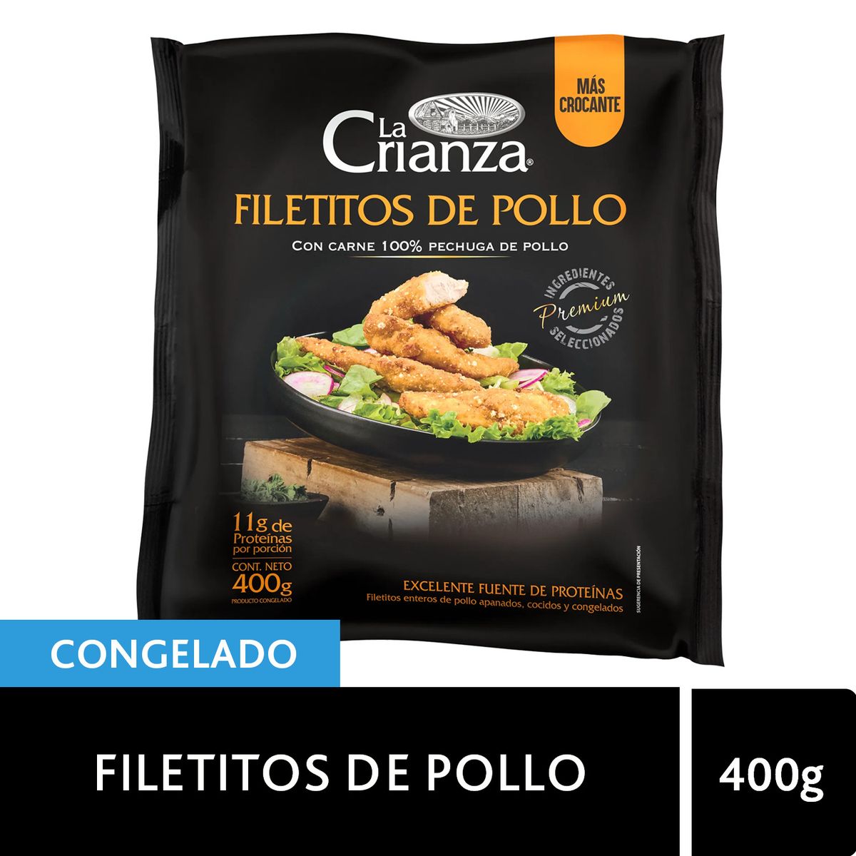 LA CRIANZA - Filetitos de Pollo Apanado
