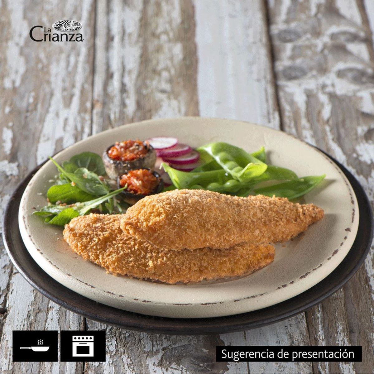 LA CRIANZA - Filetitos de Pollo Apanado