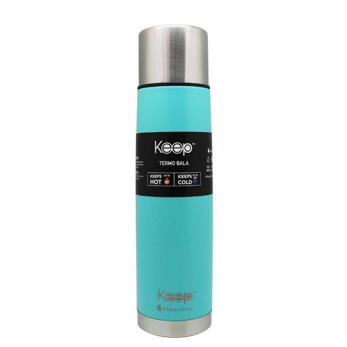 KEEP - Termo para Líquidos Acero 1 Litro Surtido