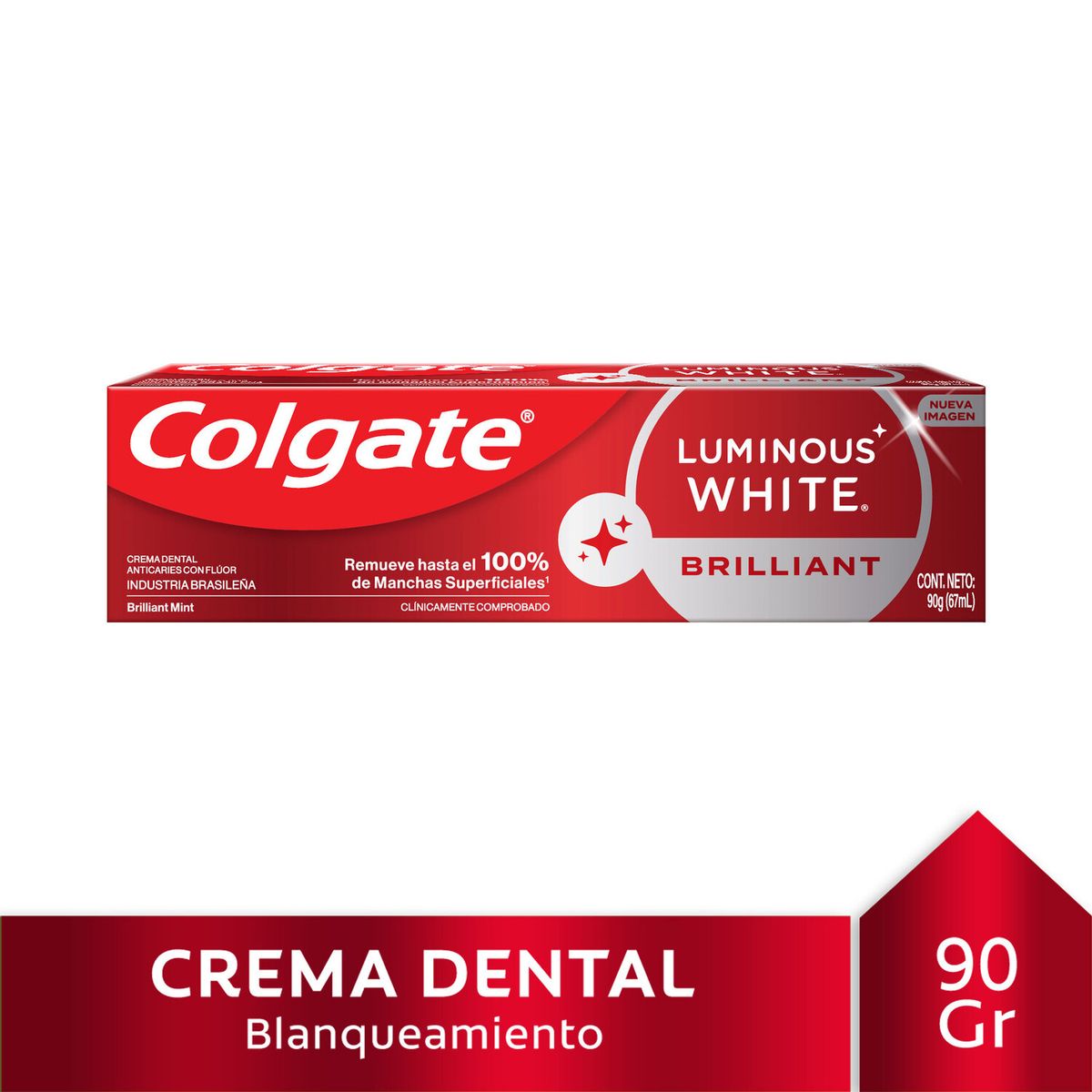 COLGATE - Pasta de Dientes Luminous White Brilliant