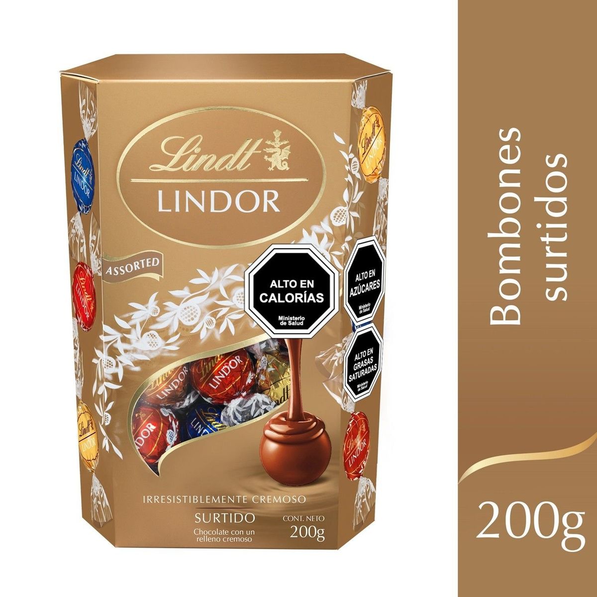 LINDT - Bombones de Chocolate Surtidos Lindt 200 g