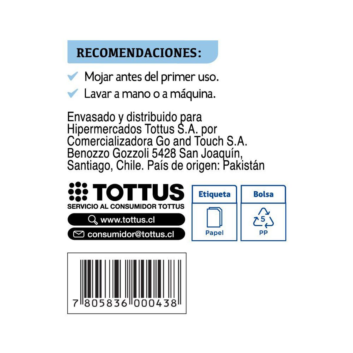 TOTTUS - Pack Paño Para Sacudir