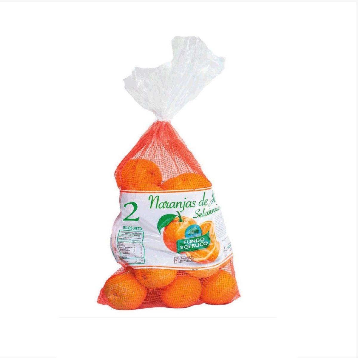 FRUTAS - Naranja Fox en Bolsa 2 Kg