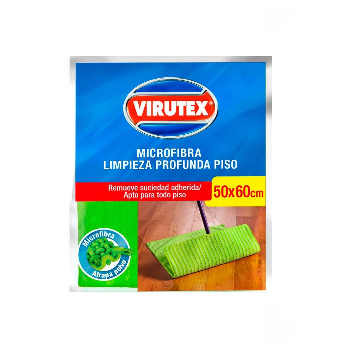 VIRUTEX - Trapero Microfibra Virutex 1 Un 50 x 60 cms