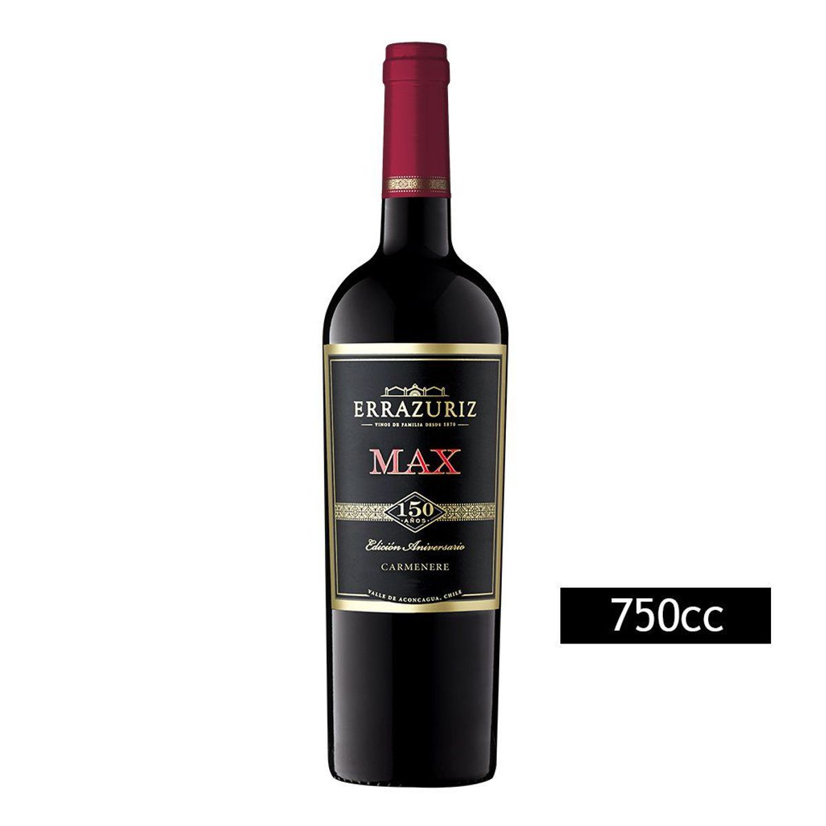 ERRAZURIZ - Vino Errazuriz Max Carmenere 750cc