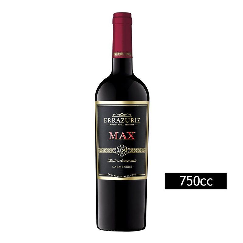 ERRAZURIZ - Vino Errazuriz Max Carmenere 750cc