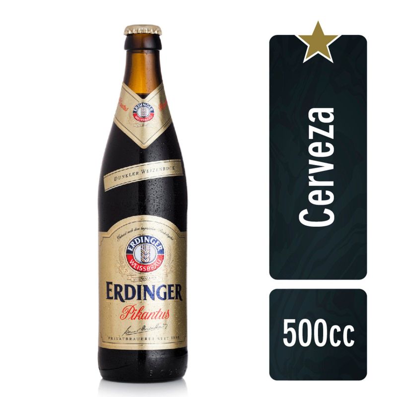 ERDINGER - ERDINGER PIKANTUS CERVE DARK 6G GL 500CC