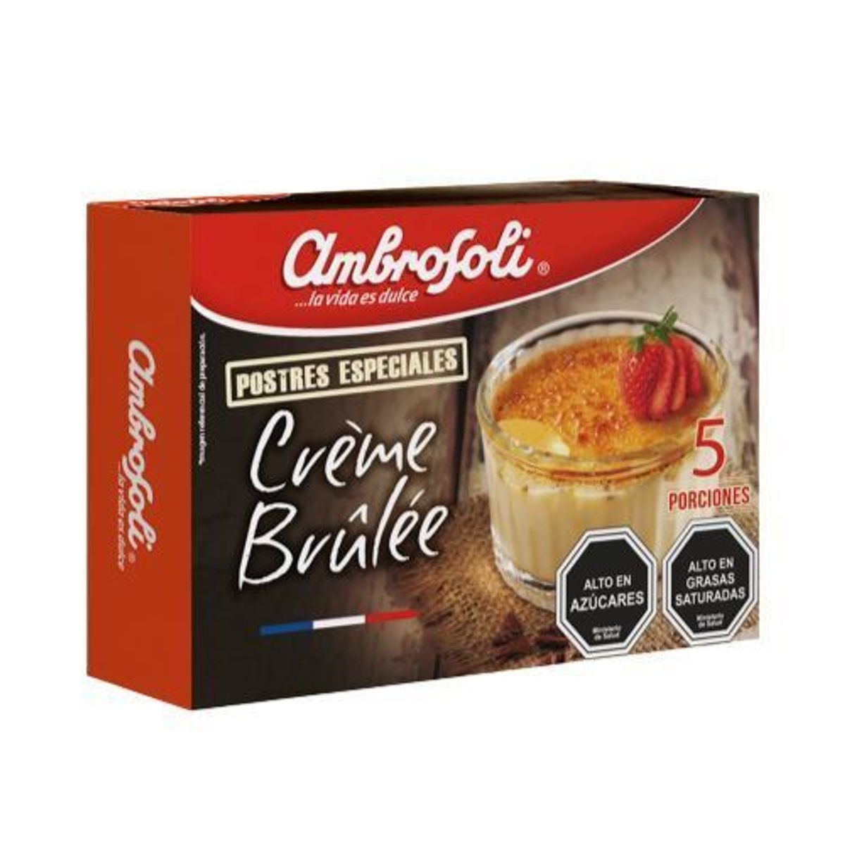 AMBROSOLI - Postre Due Creme Brulee