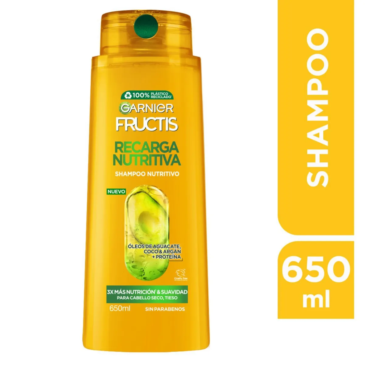 FRUCTIS - Shampoo Garnier Fructis Oil Repair Recarga Nutritiva 650 ml