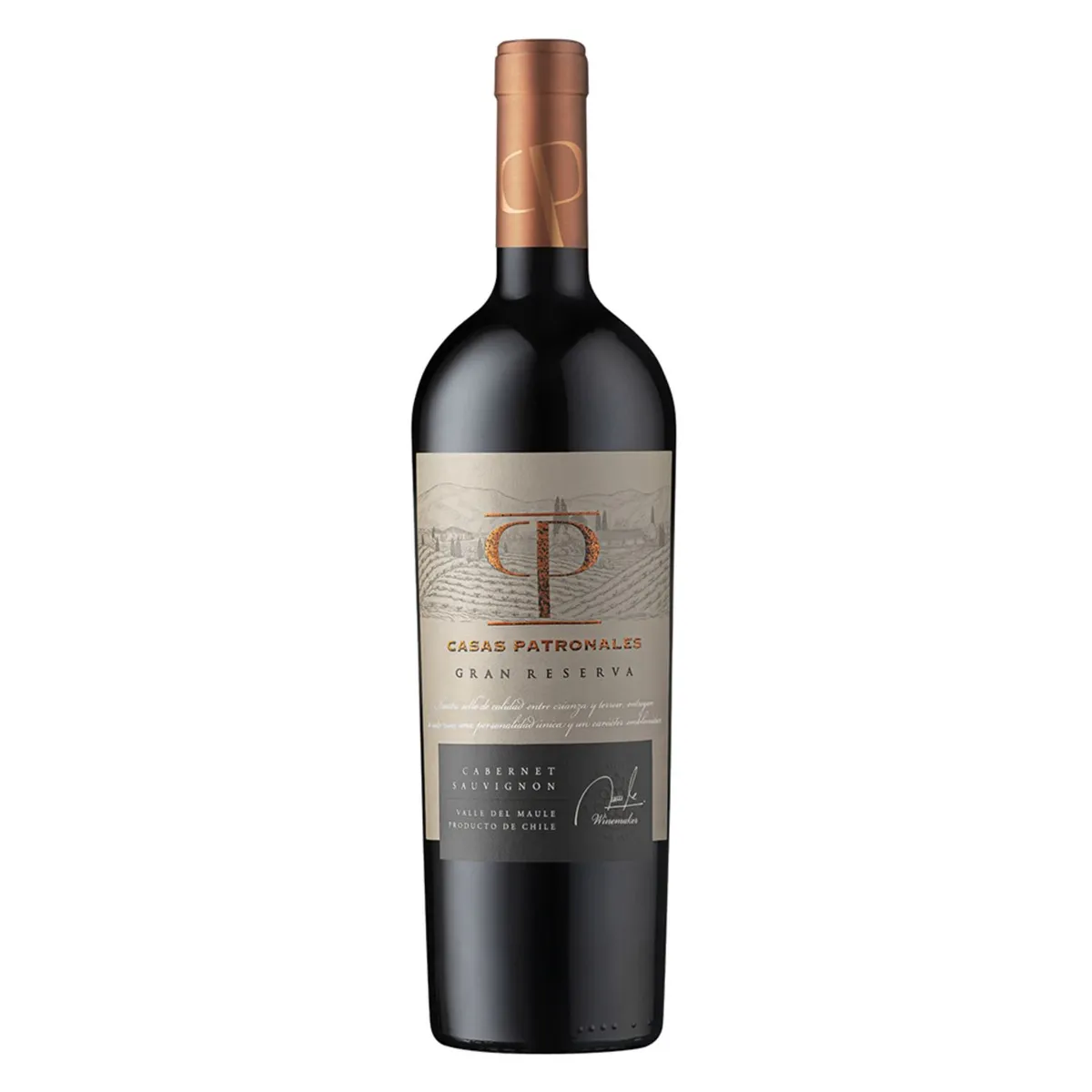 CASAS PATRONALES - Vino Reserva Privada Cabernet Sauvignon 14.5°