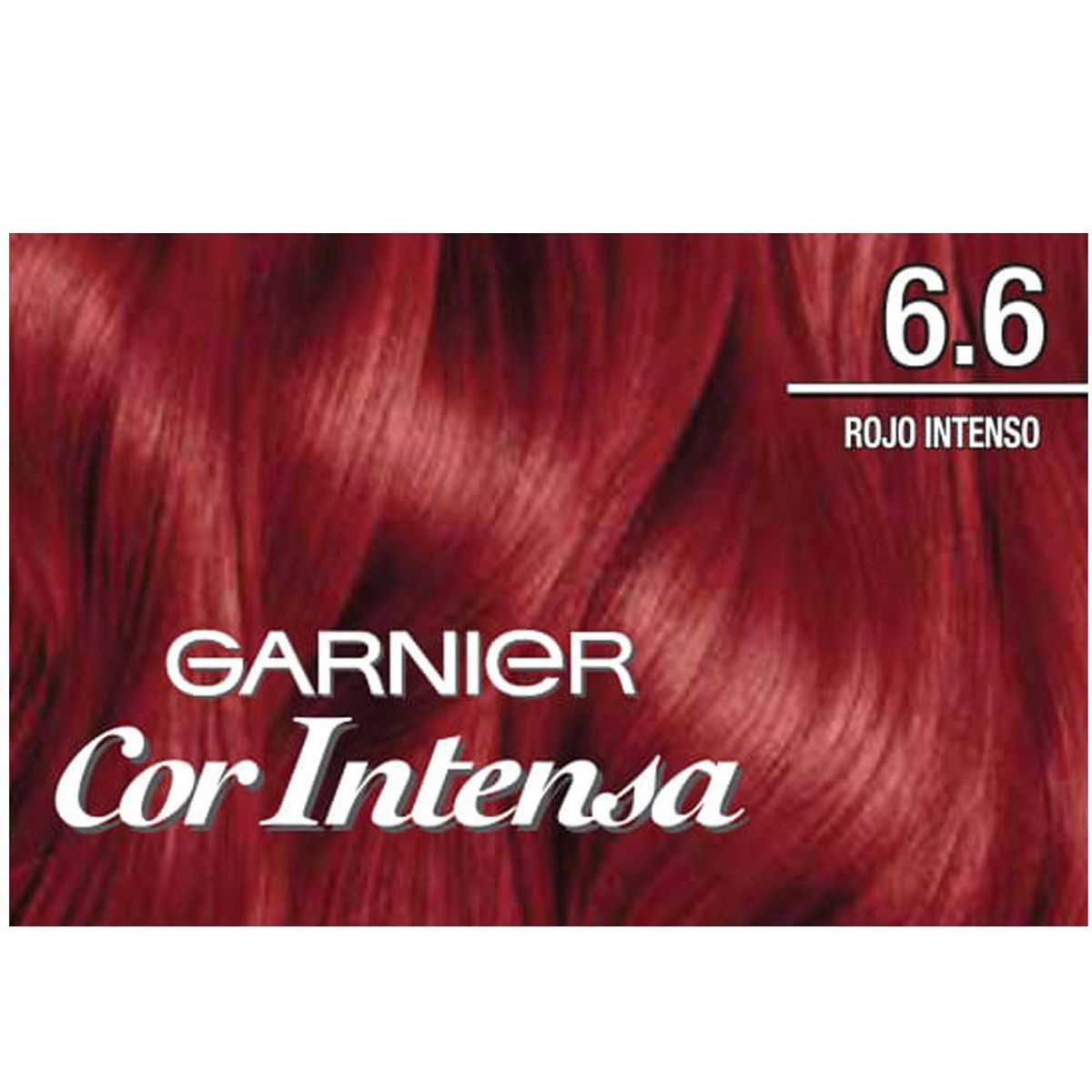 COR INTENSA - Tintura Tono 6.6 Rojo Intenso