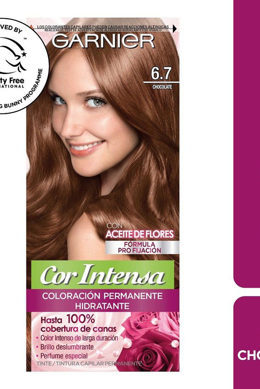 COR INTENSA - Tintura Tono 6.7 Chocolate