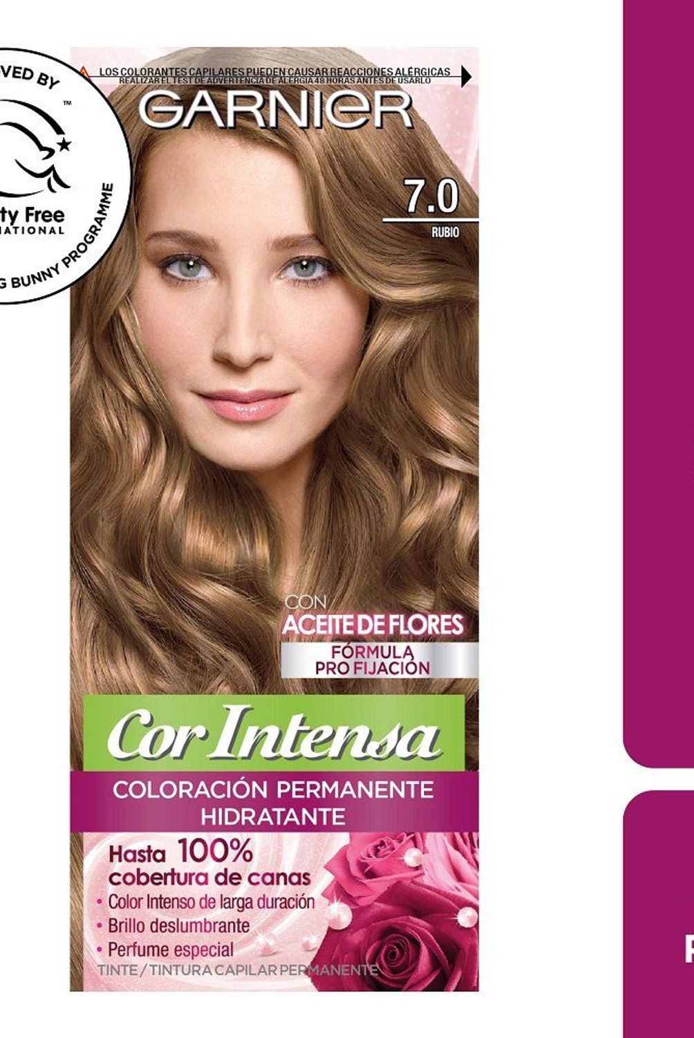 COR INTENSA - Tintura Tono 7.0 Rubio