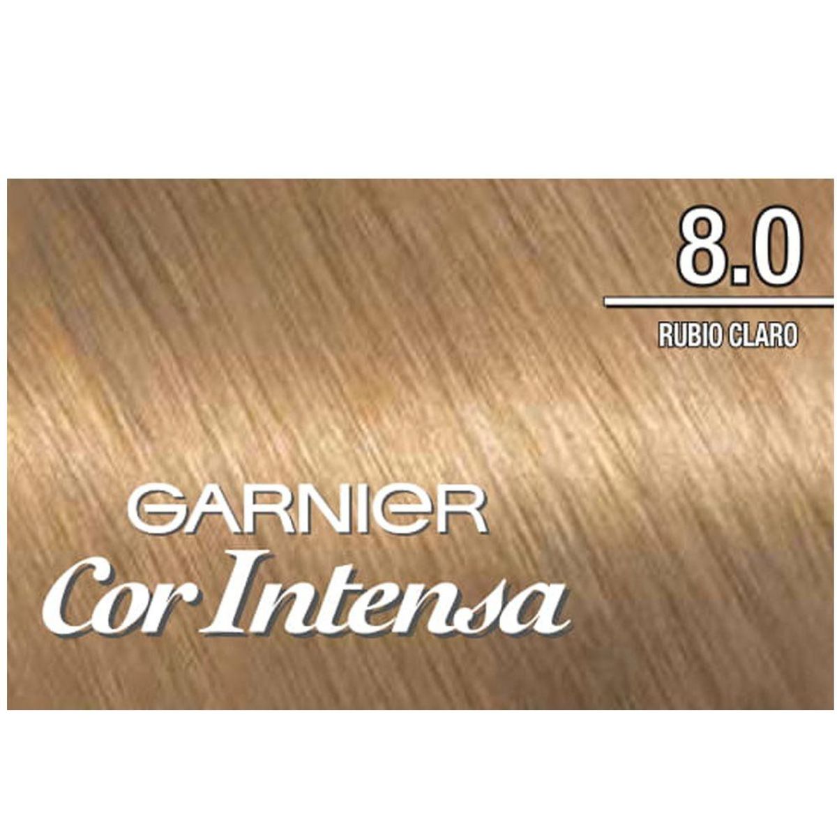 COR INTENSA - Tintura Tono 8.0 Rubio Claro