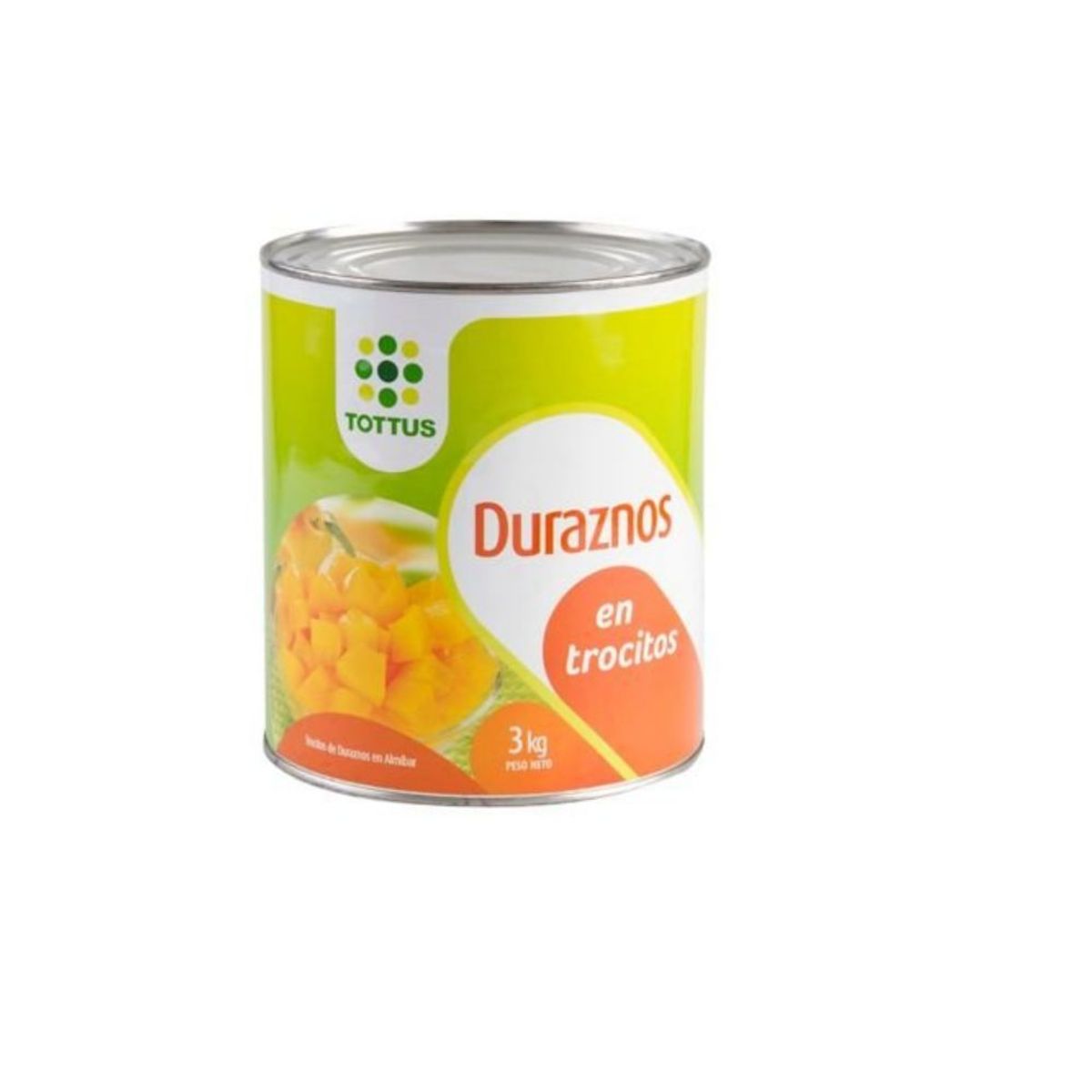 TOTTUS - DURAZNO TROCITOS  TOTTUS 3 KG