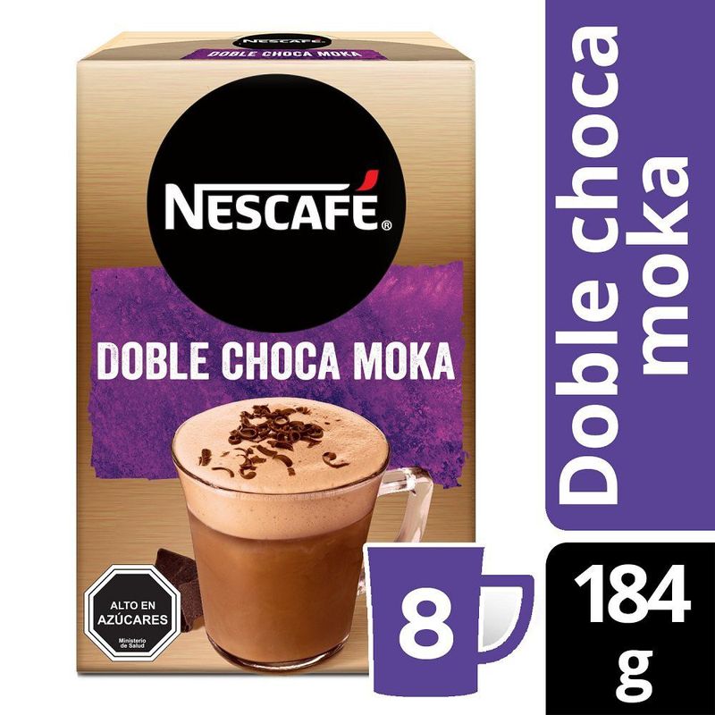 NESCAFE - NESCAFE MIXES DOBLE CHOCA MOCA 184 GRS.