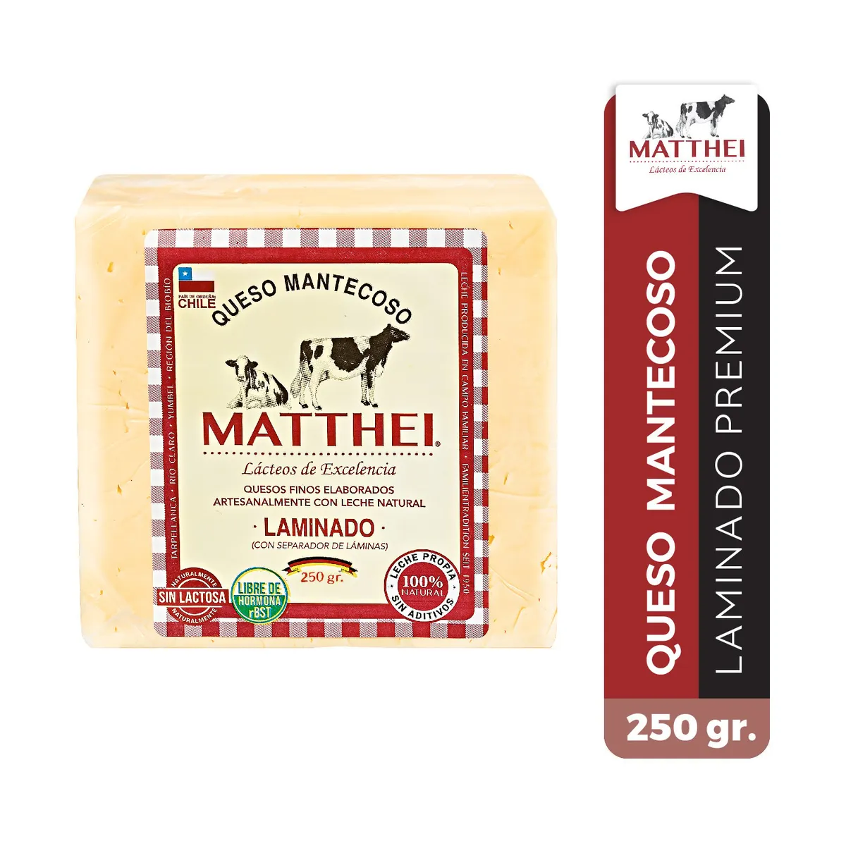 MATTHEI - Queso Mantecoso Laminado
