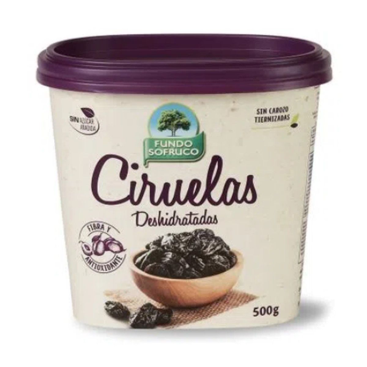 FUNDO SOFRUCO - Ciruelas Deshidratadas sin Carozo 500 g