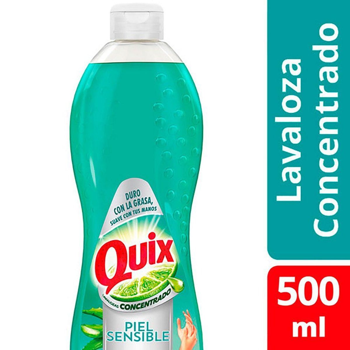 QUIX - Lavaloza Concentrado Botella Aloe Limón Piel Sensible