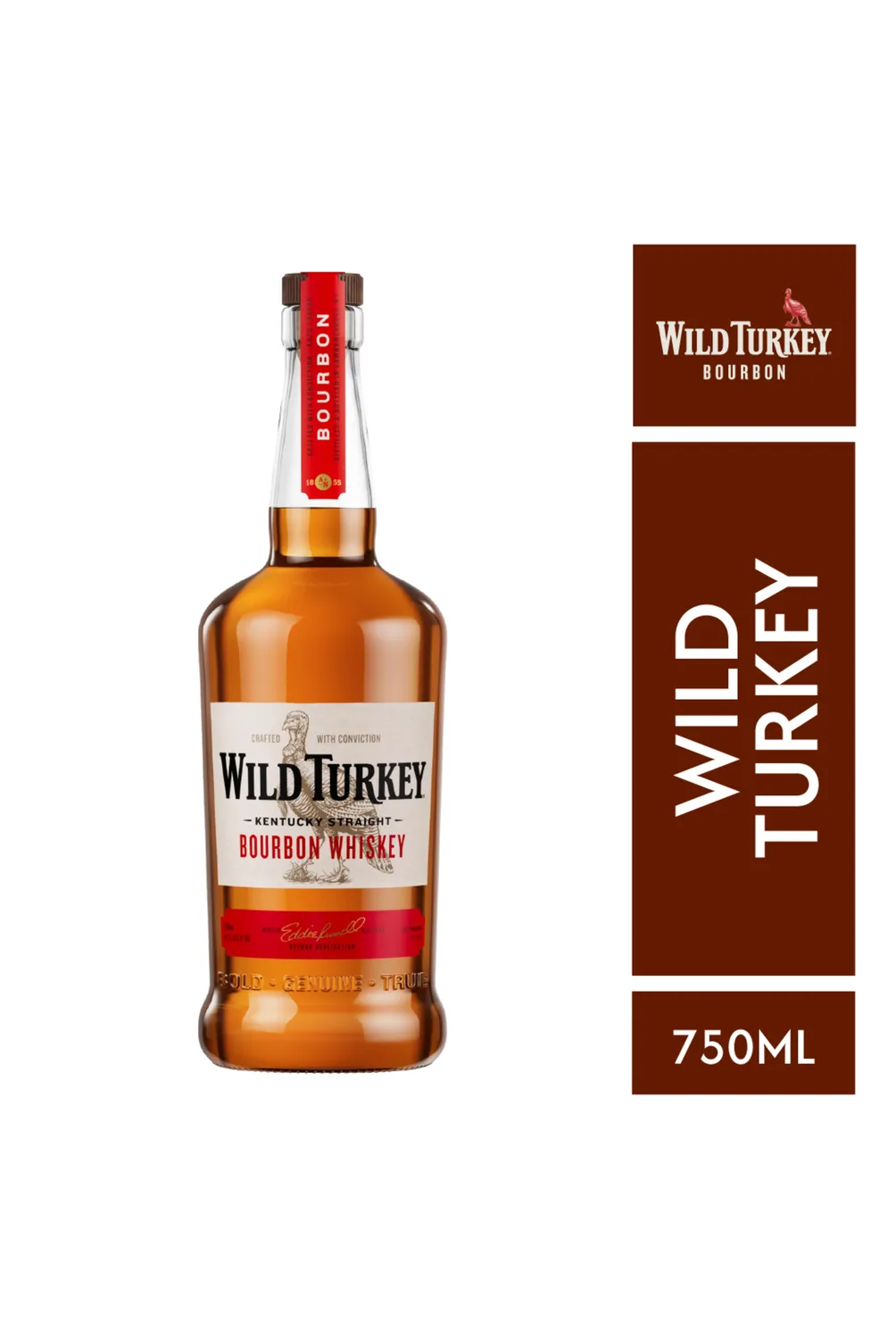 Whisky Bourbon Wild Turkey 40.5º 750 cc | Tottus Chile