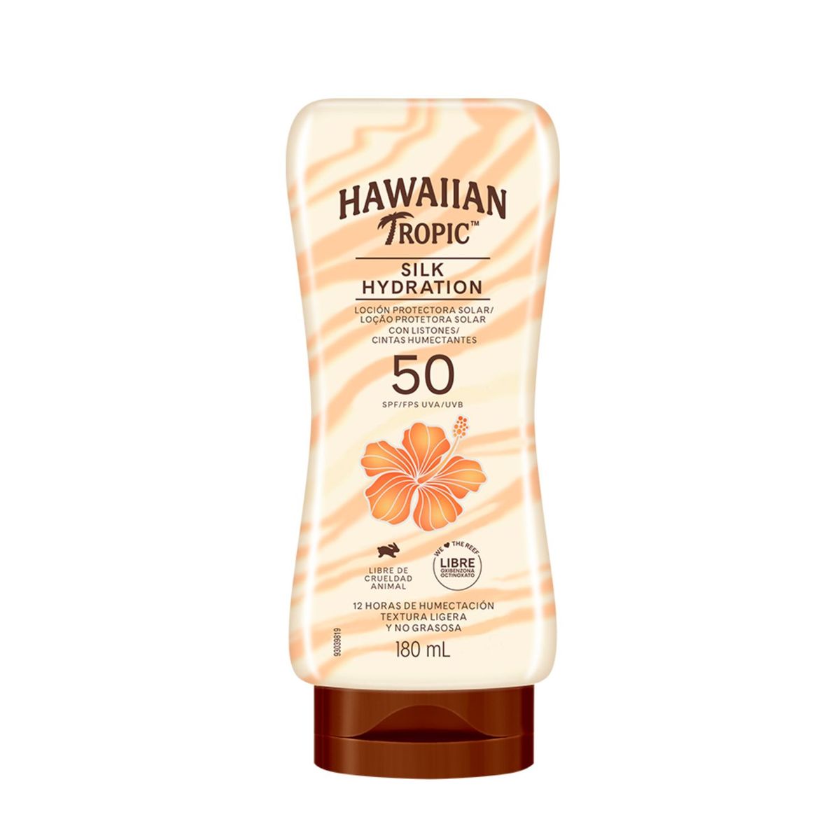 HAWAIIAN TROPIC - Protector Solar Corporal Loción Silk Hydration FPS 50 Hawaiian Tropic 180 ml