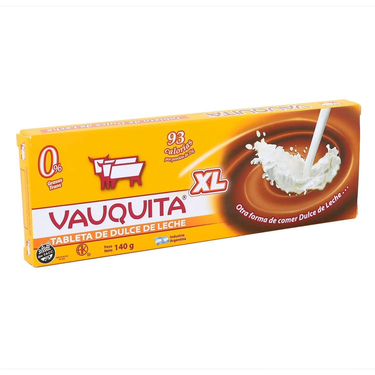 VAUQUITA - Tableta Dulce de Leche Vauquita 140 g