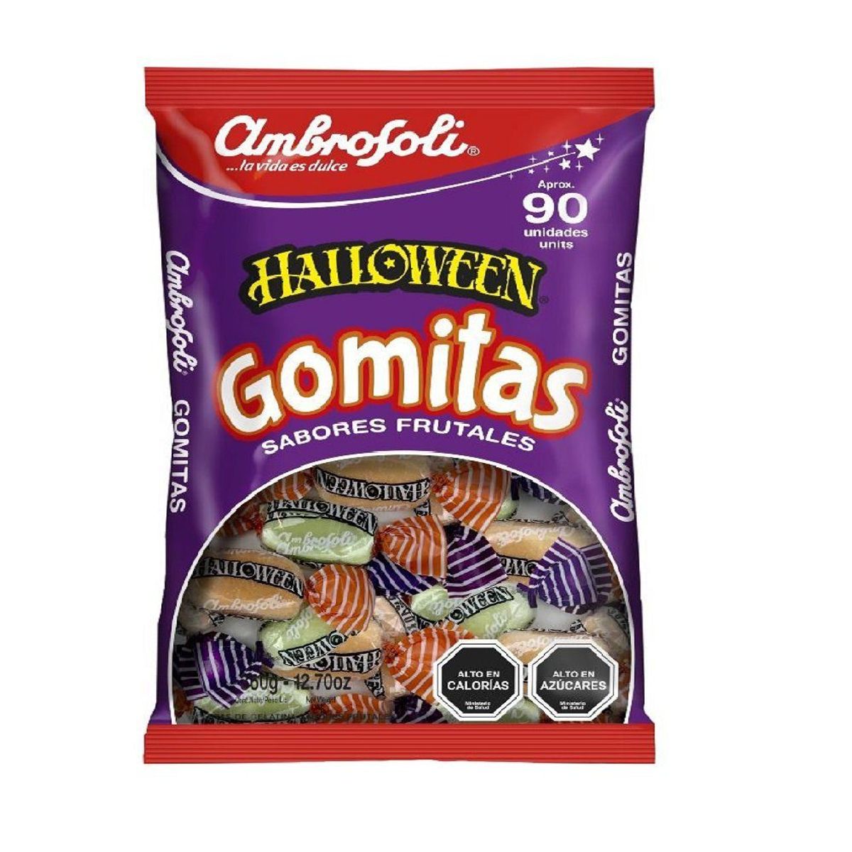 AMBROSOLI - BOLSA GOMITAS FRUGELE HALLOWEEN 360 GR
