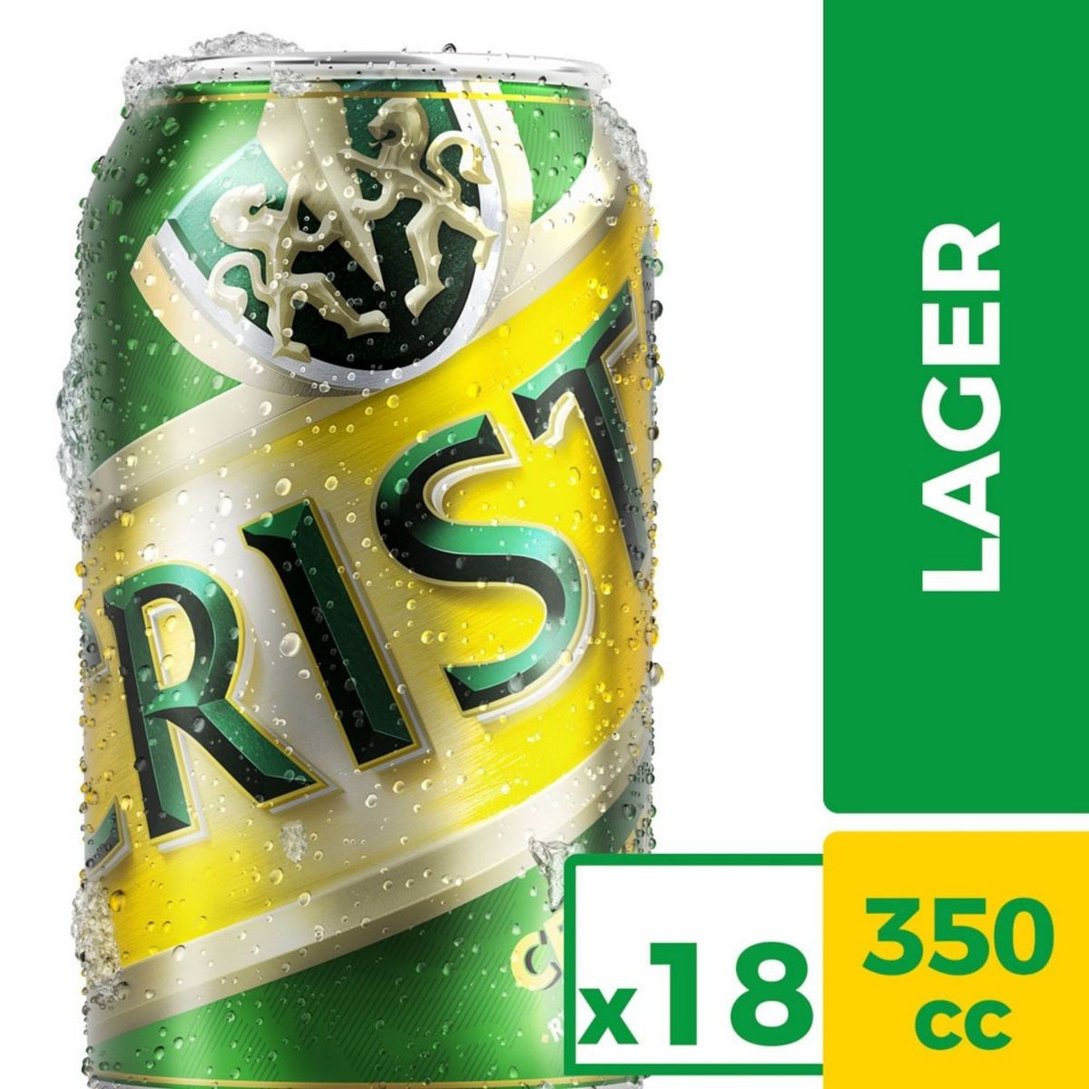 CRISTAL - Pack Cerveza Cristal Lata 4.6° 18 x 350 cc