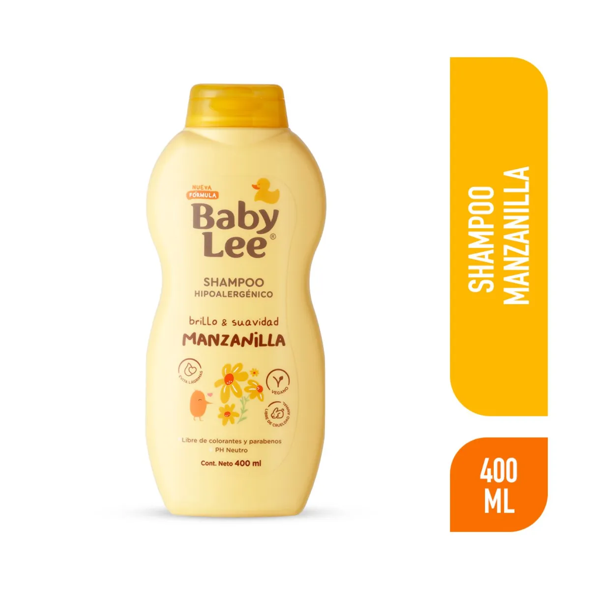 BABY LEE - Shampoo para Bebés Manzanilla Babylee 400 ml