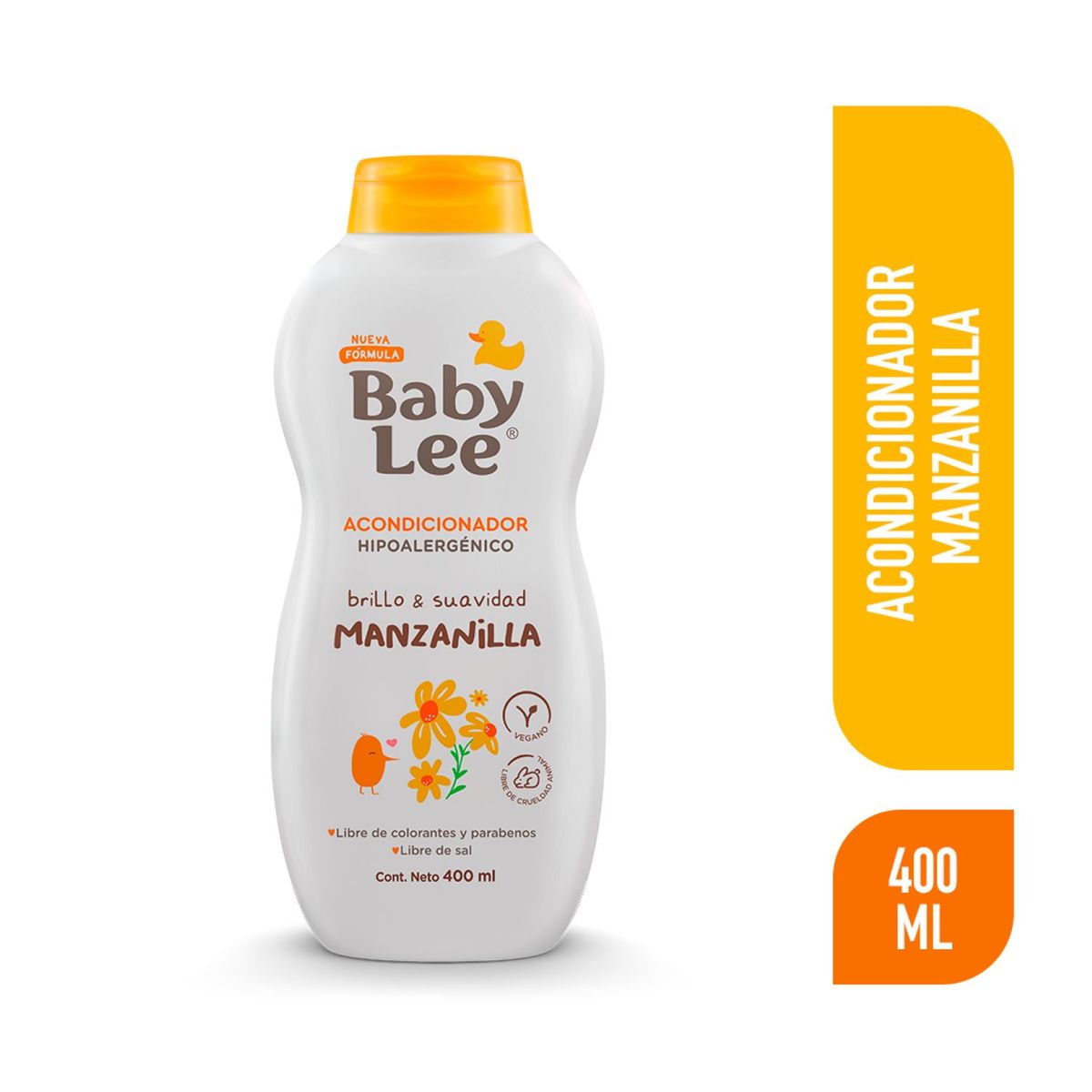 BABYLEE - Acondicionador Hipoalergénico Bebé Manzanilla Babylee 400 ml