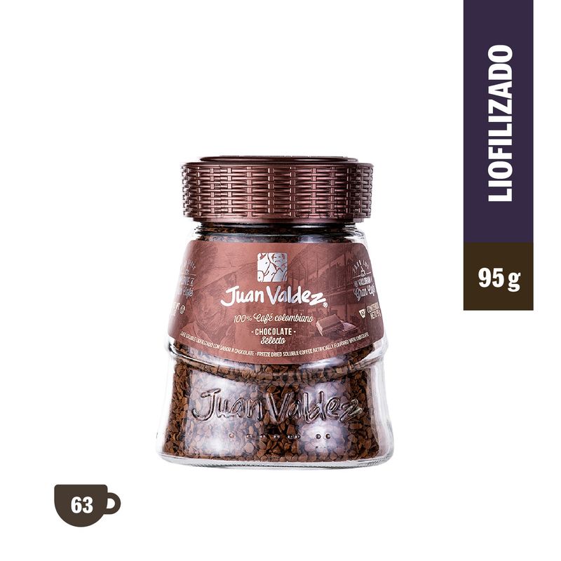 JUAN VALDEZ - Café Soluble Liofilizado Chocolate