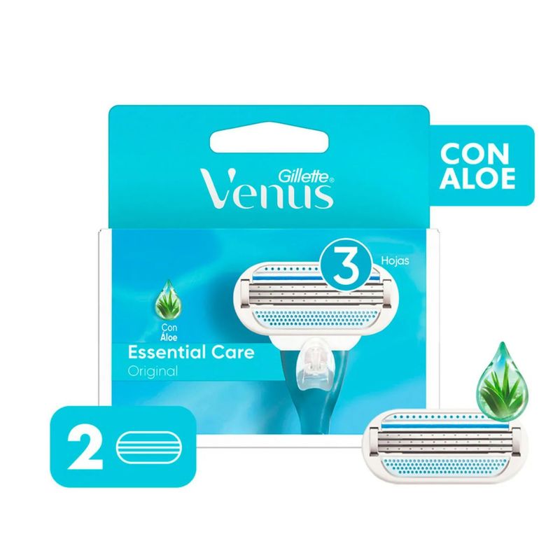 GILLETTE - CARTUCHO  SYSTEM X2 VENUS GILLETTE
