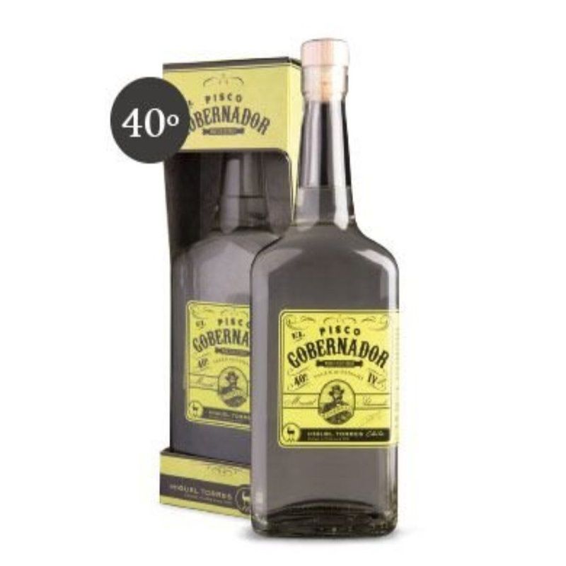 EL GOBERNADOR - Pisco El Gobernador 40º Gl