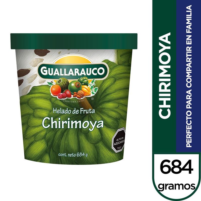 GUALLARAUCO - HELADO CHIRIMOYA GUALLARAUCO 900 ML