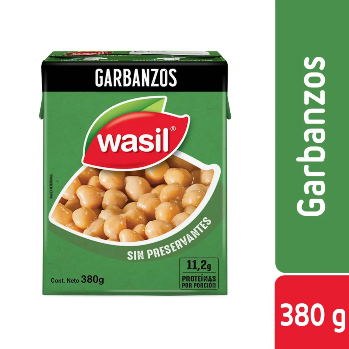 WASIL - Garbanzos Wasil en Tetrapack 380 g
