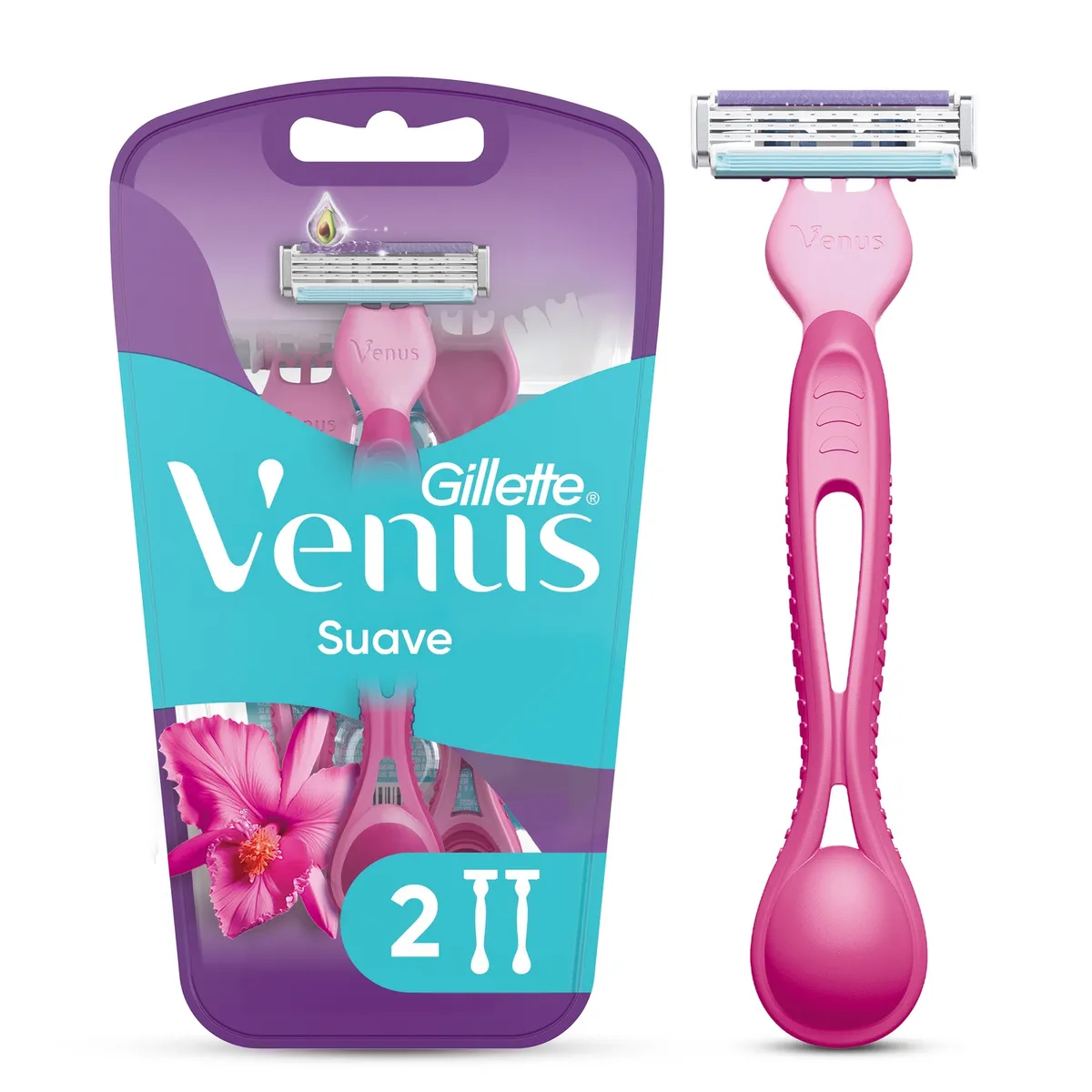 VENUS - Máquina Afeitar Mujer Gillette Venus Suave 2 un