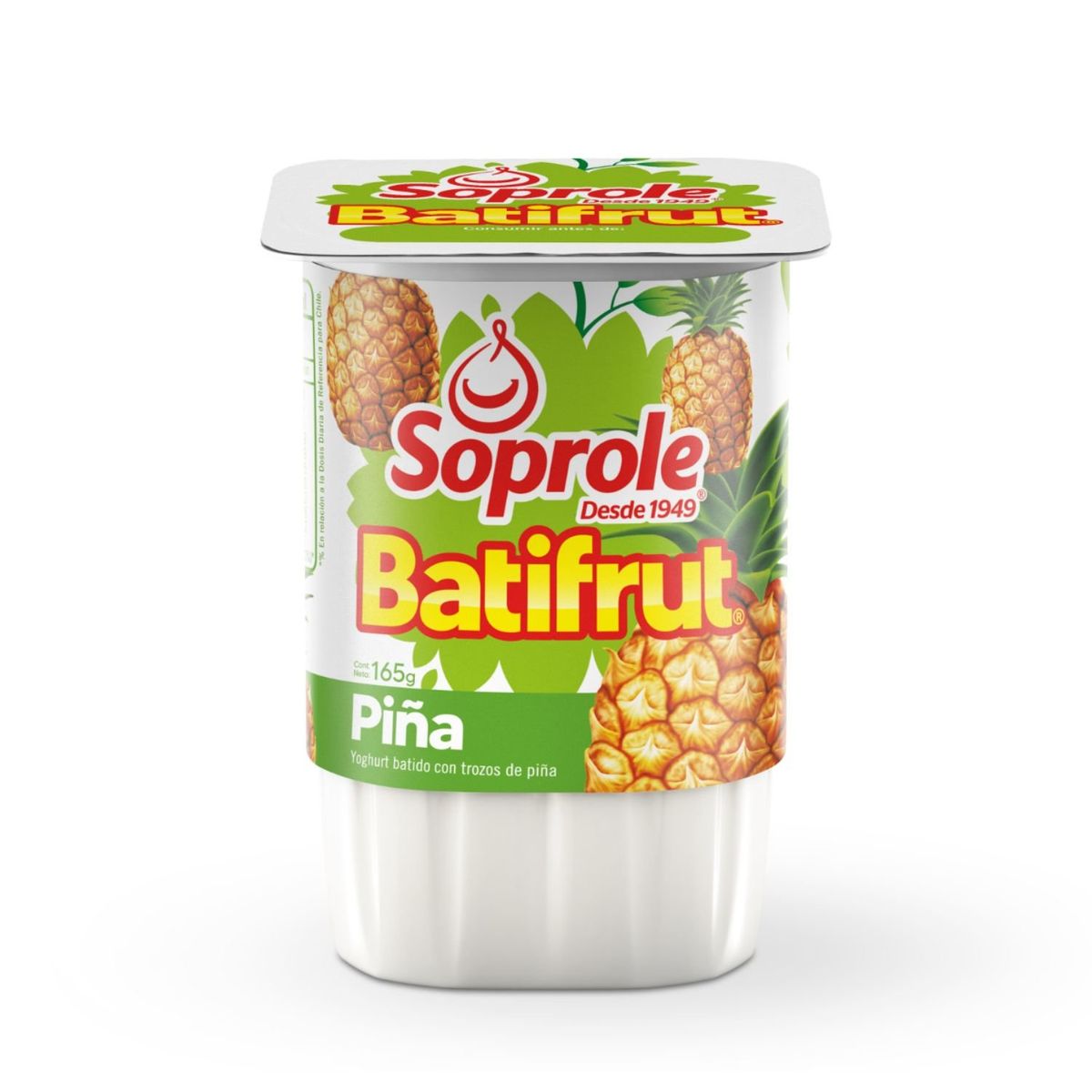 BATIFRUT - Yoghurt Batifrut con Trozos de Fruta Piña