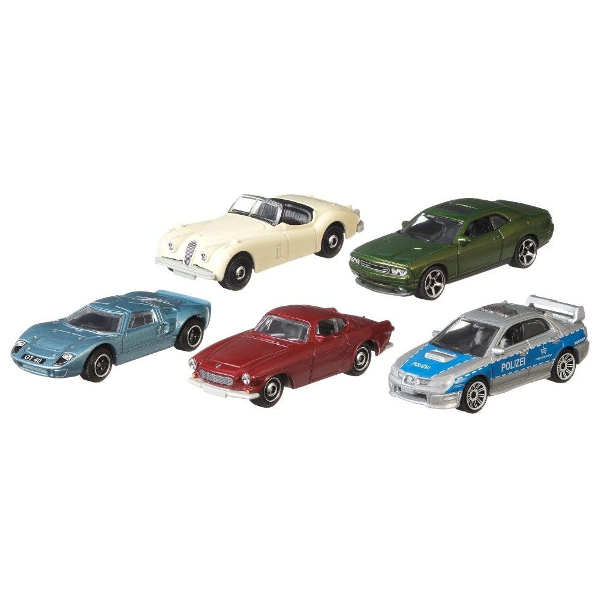 MATCHBOX - Set Autos Matchbox 5 Un Surtido