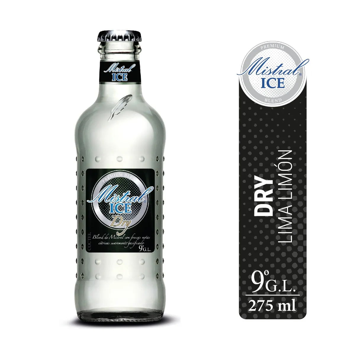 MISTRAL ICE - COCTEL MISTRAL ICE DRY UNIDAD 7G GL