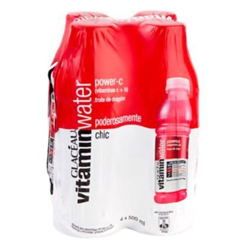 GLACEAU - PACK AGUA VITAM 4X500 ML VW POWER C