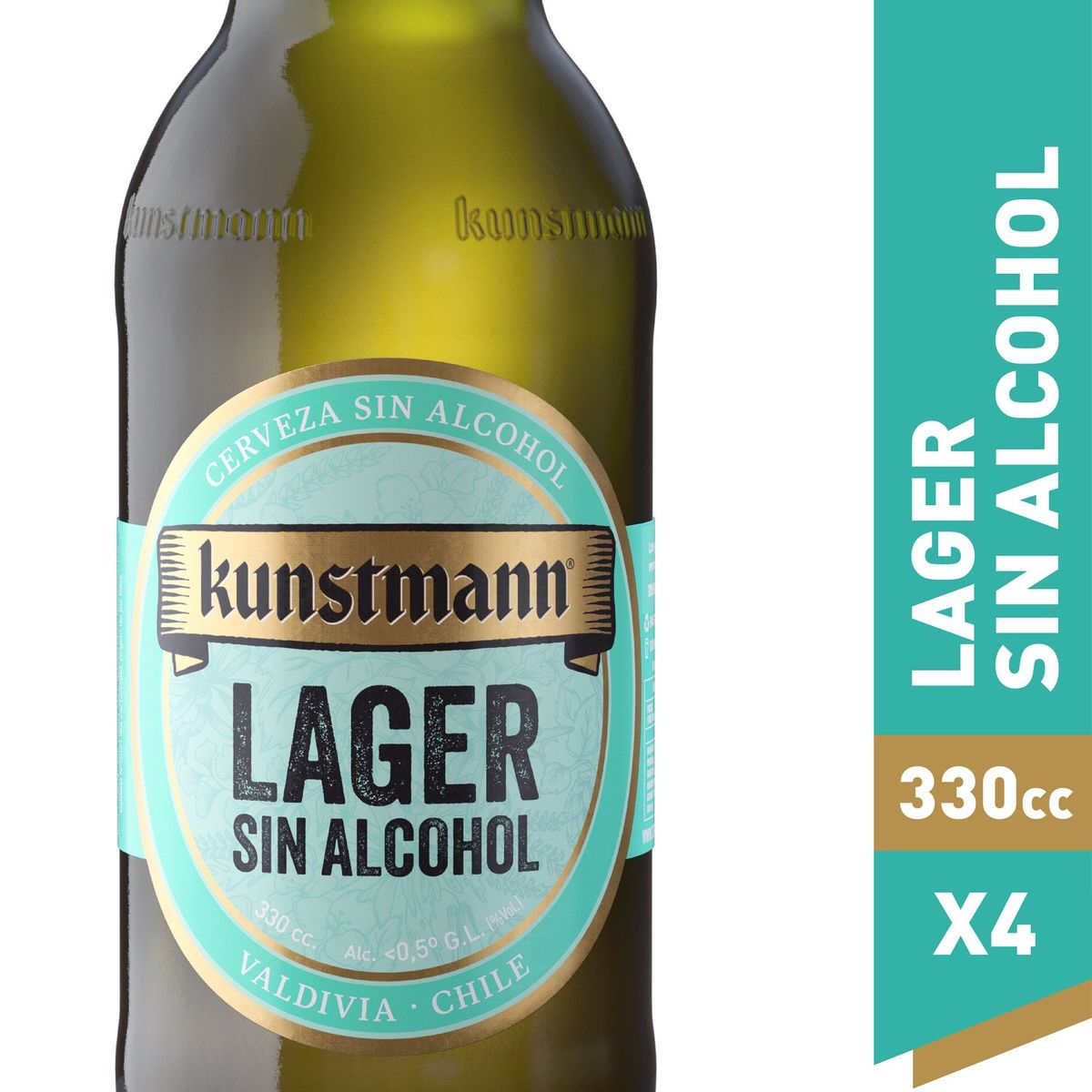 KUNSTMANN - KUNSTMAN 4 PACK LONG NECK SIN ALCOHOL