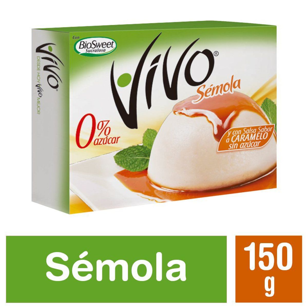 VIVO - Sémola con Salsa de Caramelo