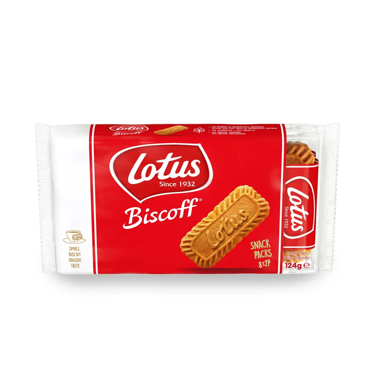 BISCOFF - Galletas Lotus Biscoff Pocket 124 gr